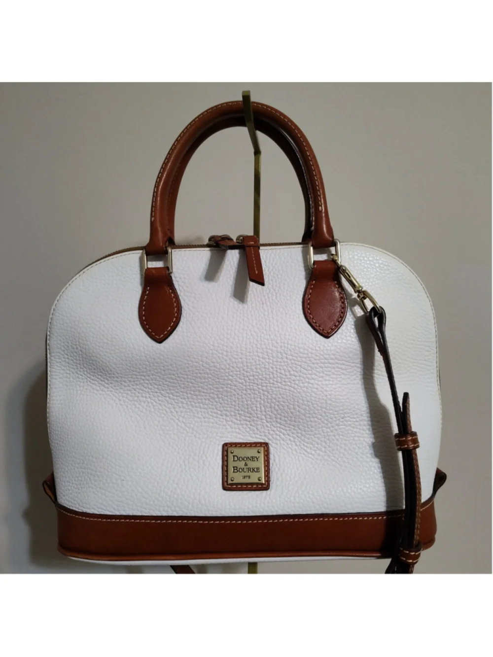 Women's Dooney & Bourke Satchel One Size White Brown